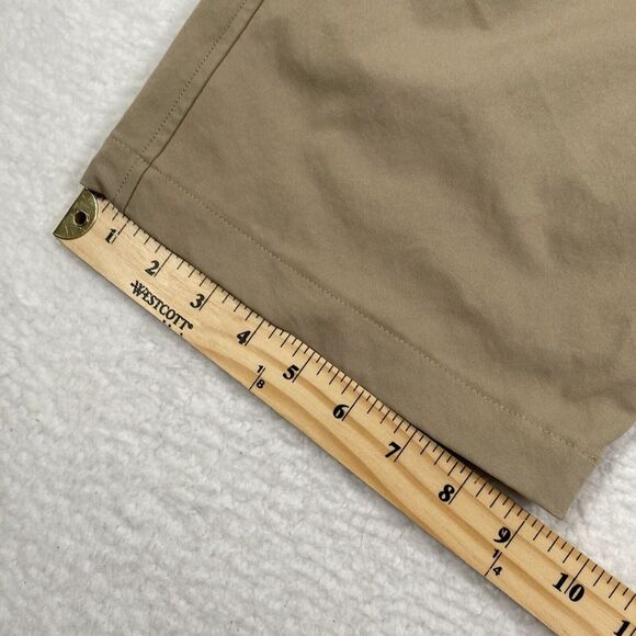 Under Armour Pants Mens 33x24 34R Khaki Tan Performance Golf Chino Pocket Logo‎ - Picture 12 of 13